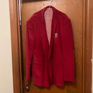 Red Corduroy Sport Coat
